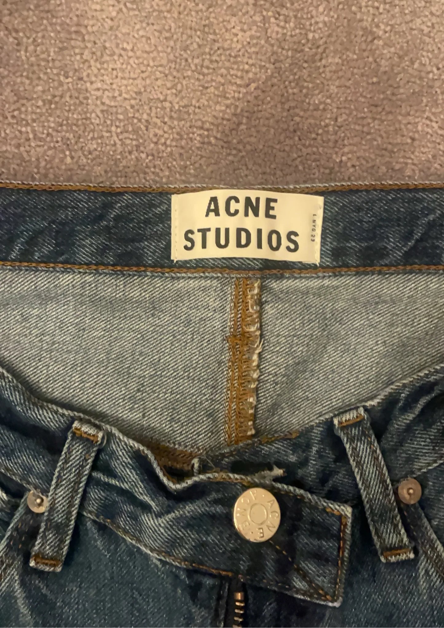Acne Studios Max Vintage Blur Jeans