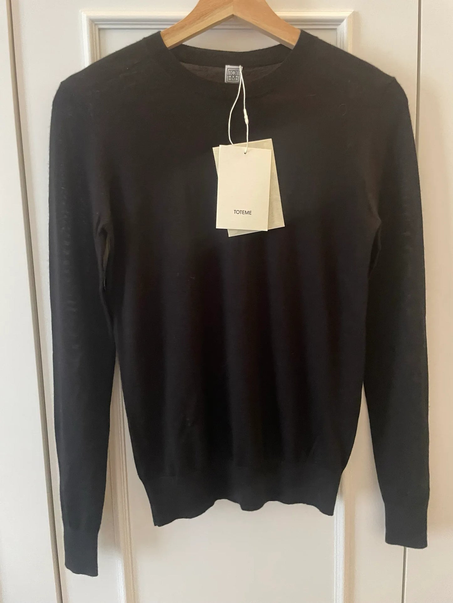 Toteme Fine Crew Knit Sweater