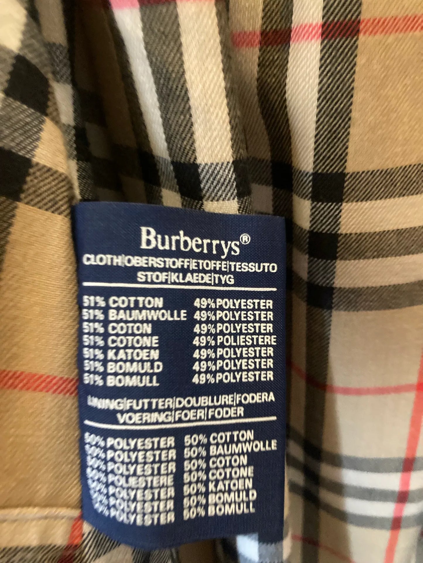 Burberry Burberrys Trenchcoat
