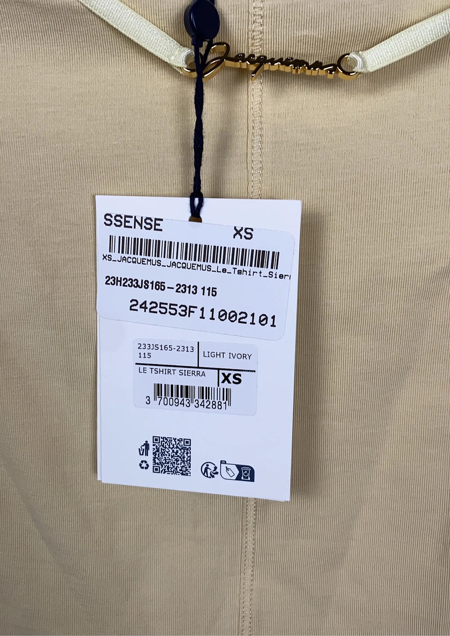 Jacquemus Le Tshirt Sierra Sweater