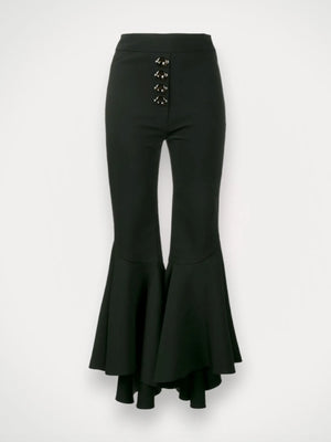 Ellery Flared Cropped Trousers