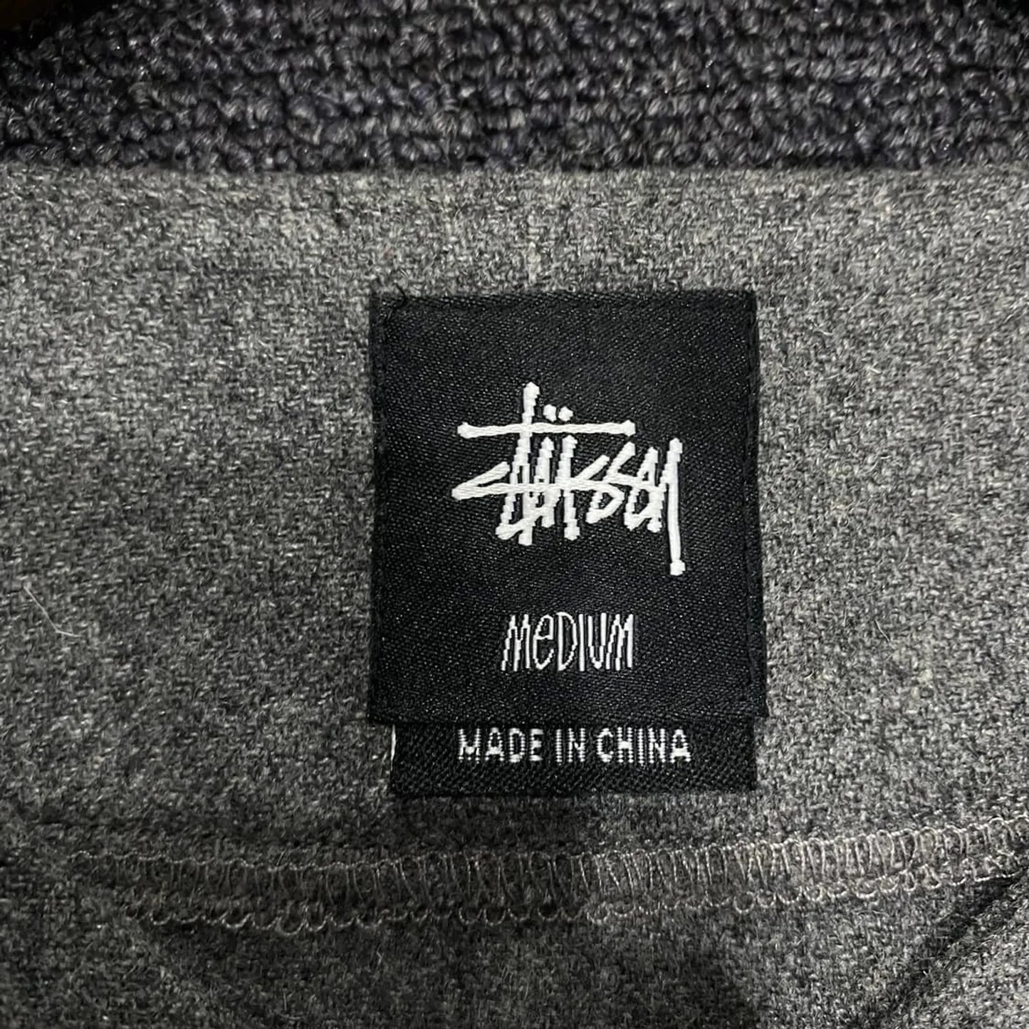 Stüssy Heather Grey Stüssy Baseball Jersey Shirt