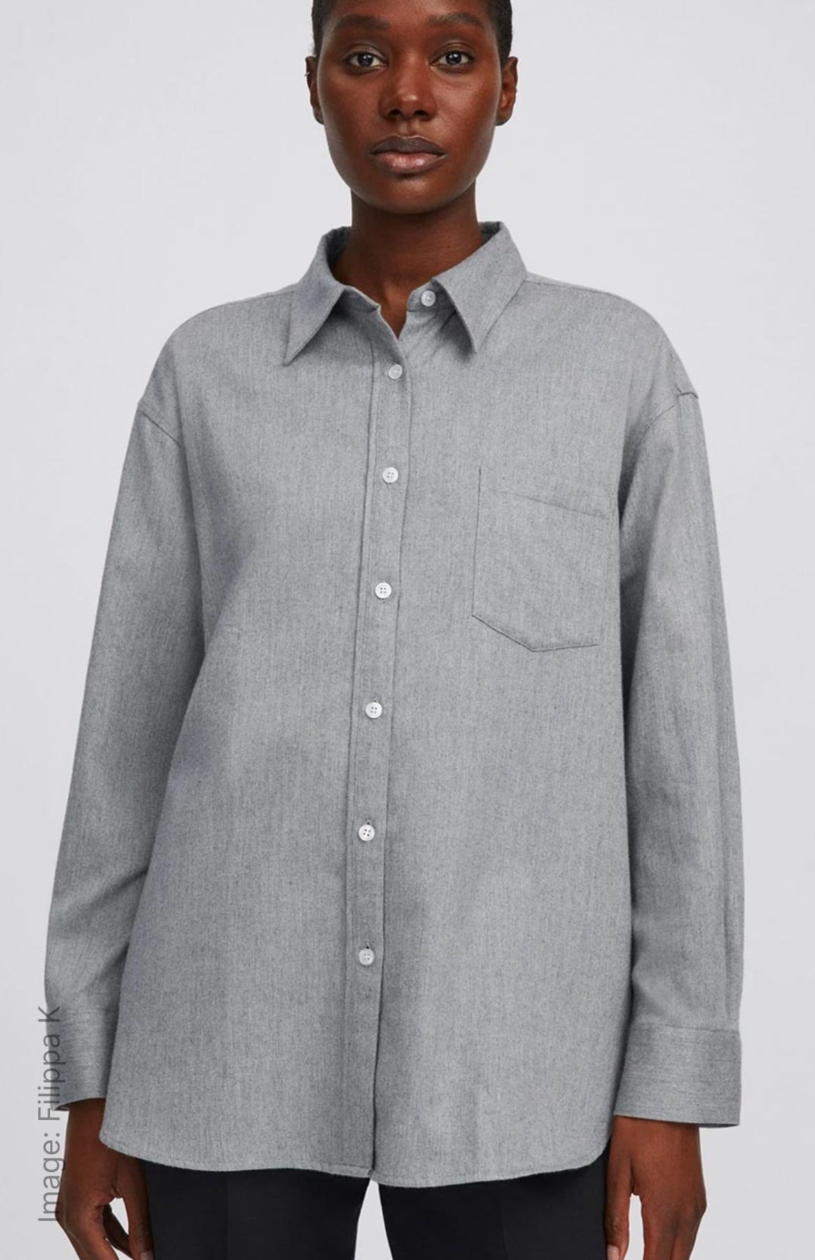 Filippa K Sammy Flannel-skjorta