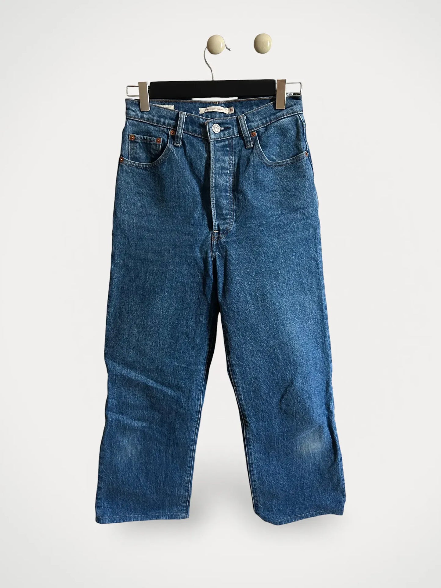 Levi's Ribcage Straight Ankle-jeans