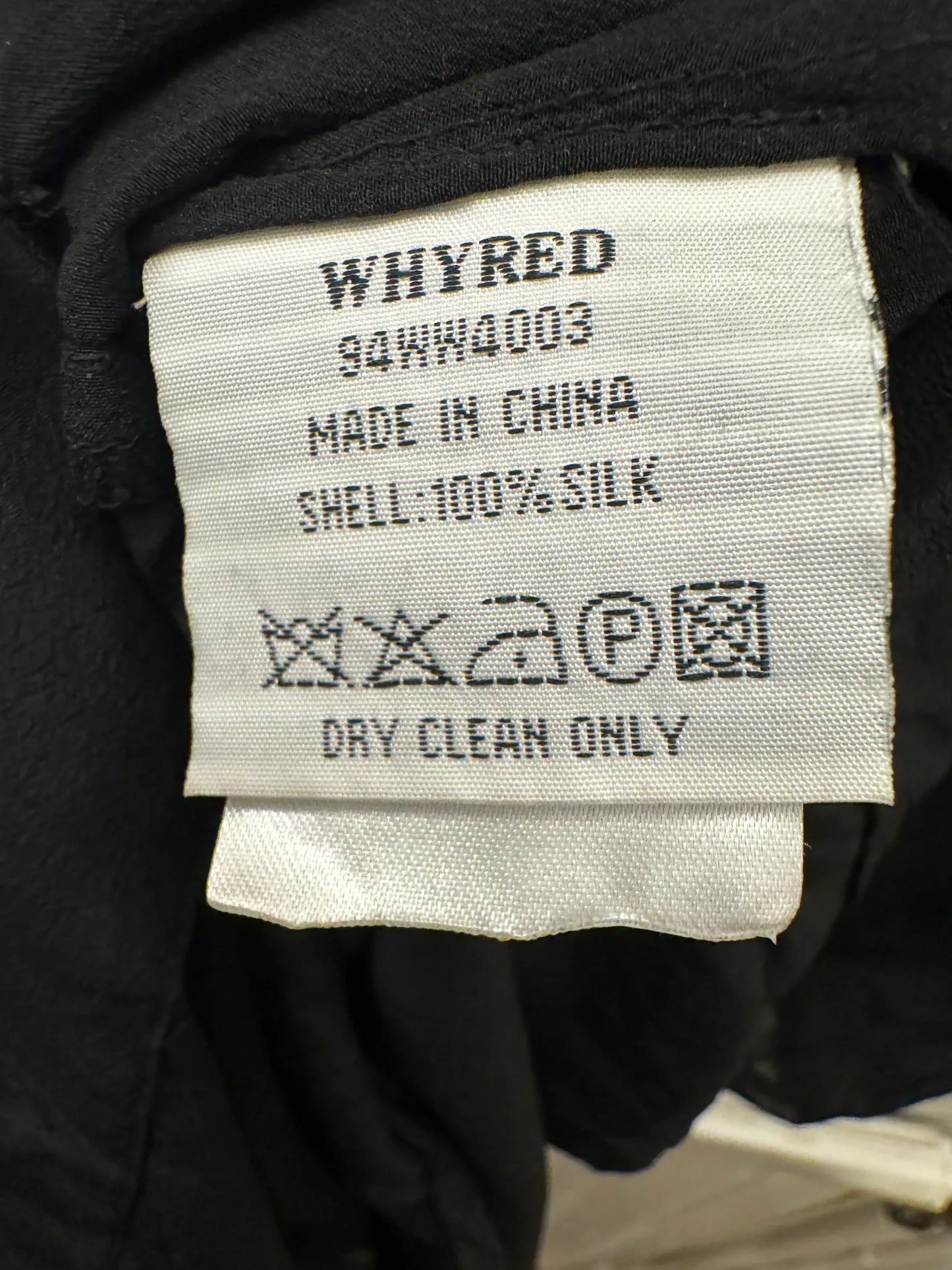 Whyred-sidenklänning