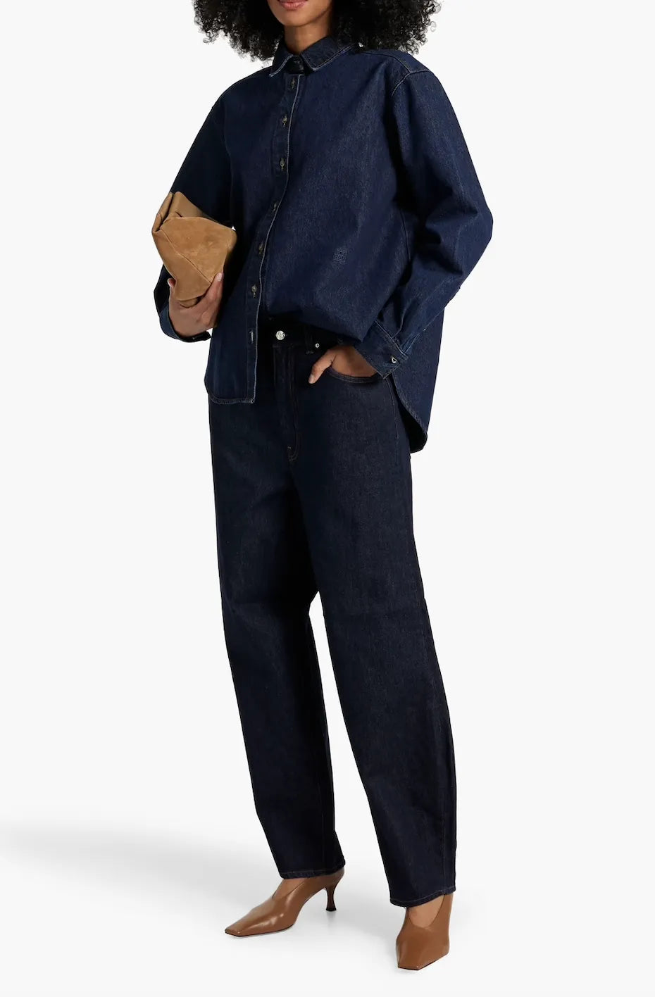 Toteme Barrel Leg Denim Jeans