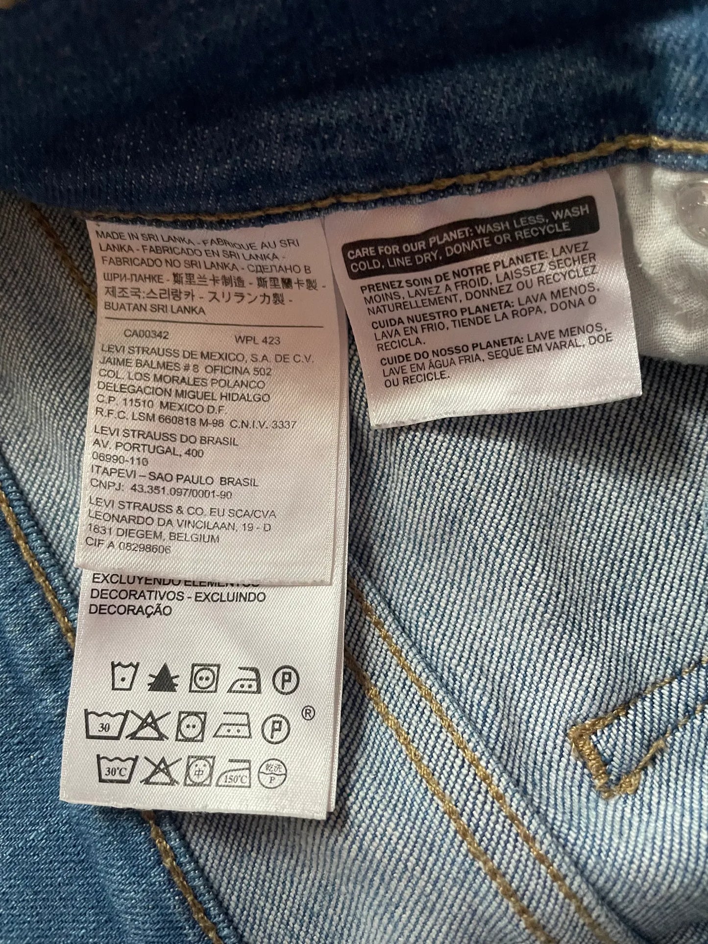 Levi's 711 Skinny-jeans