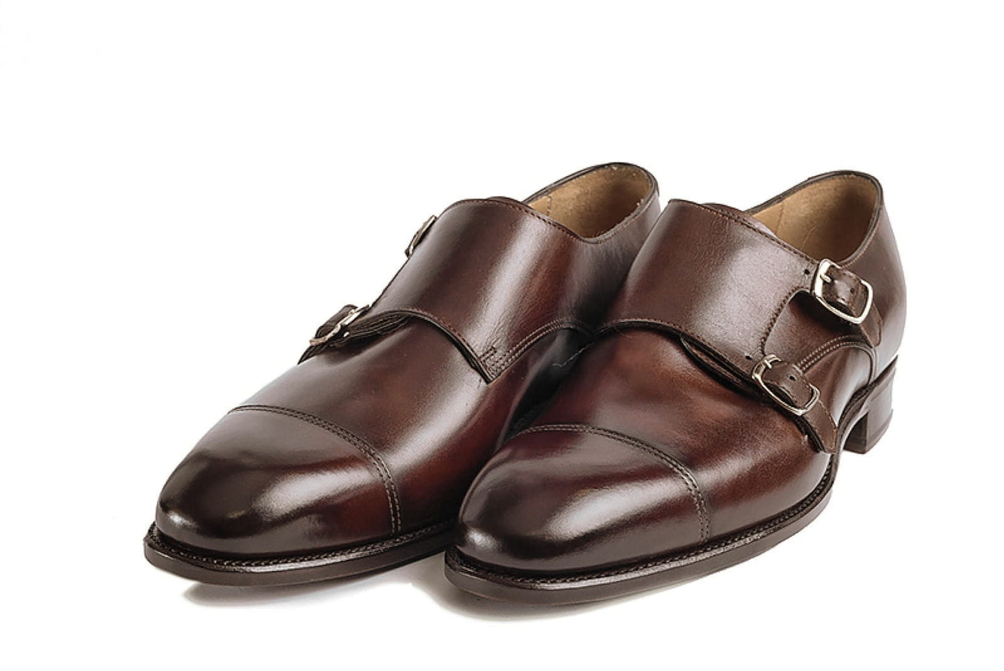 Carlos Santos Goodyear Welted Double Monkstrap-skinnloafers