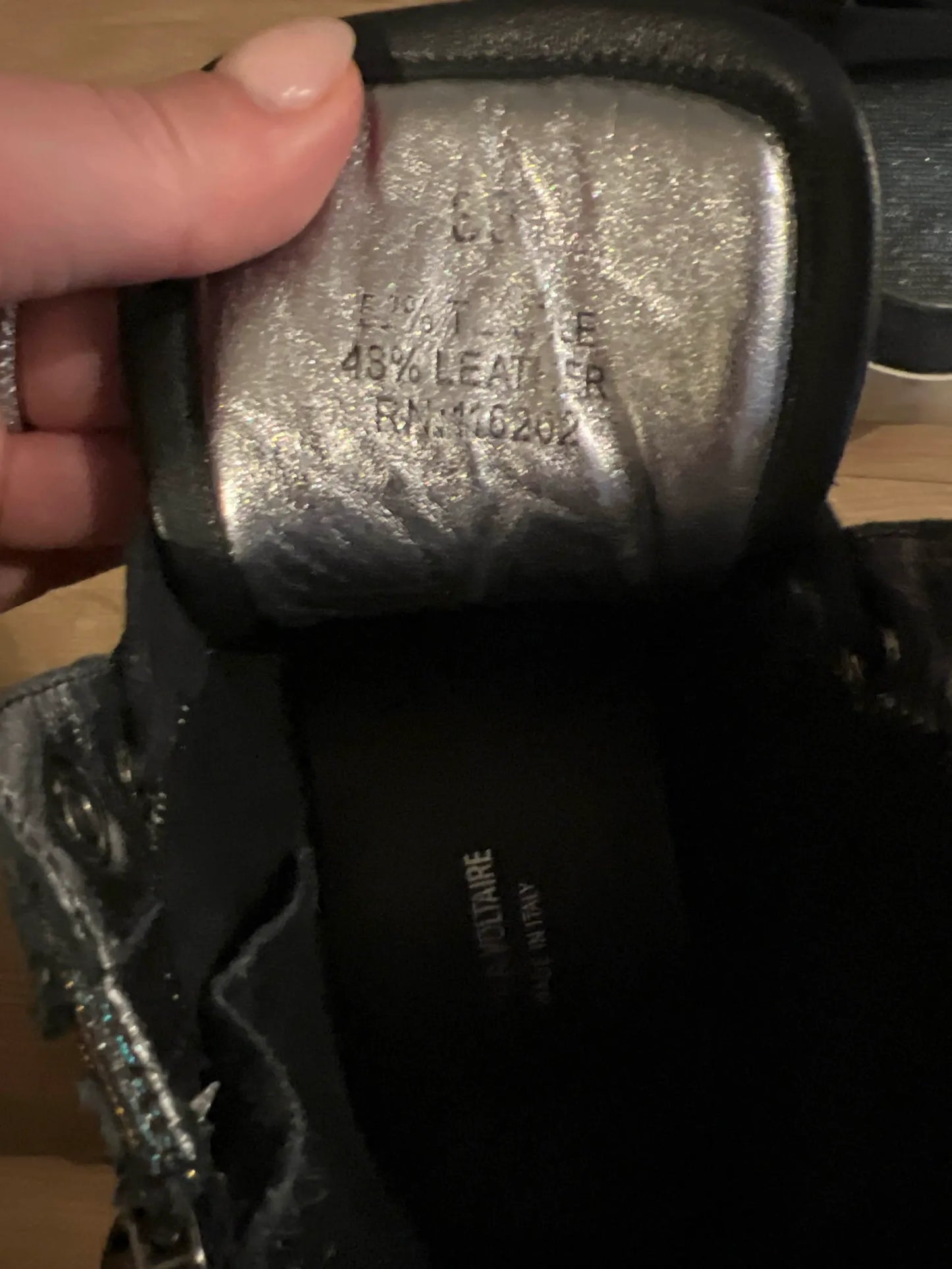 Zadig & Voltaire-skinnskor