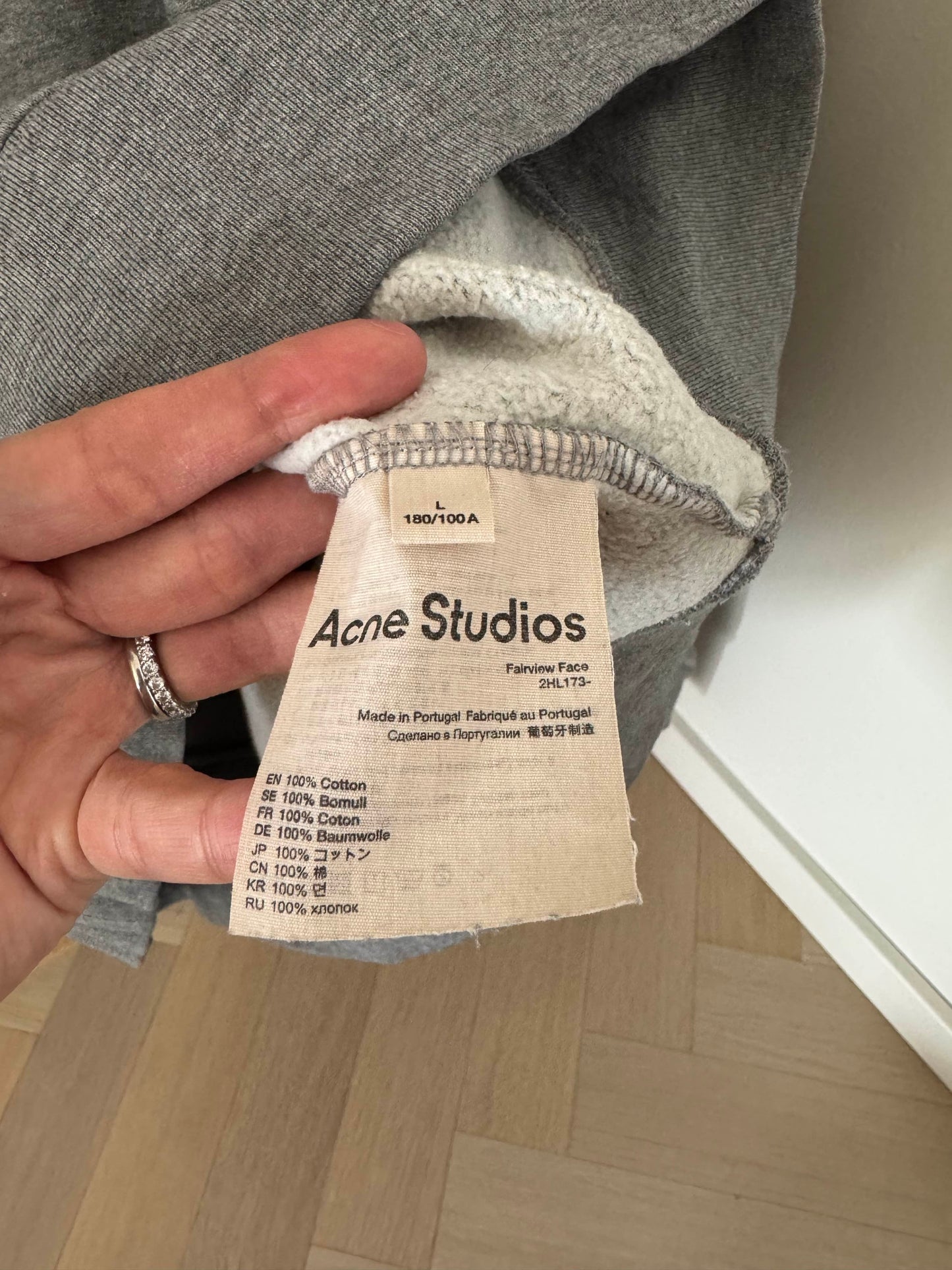 Acne Studios Acne Face-sweatshirt