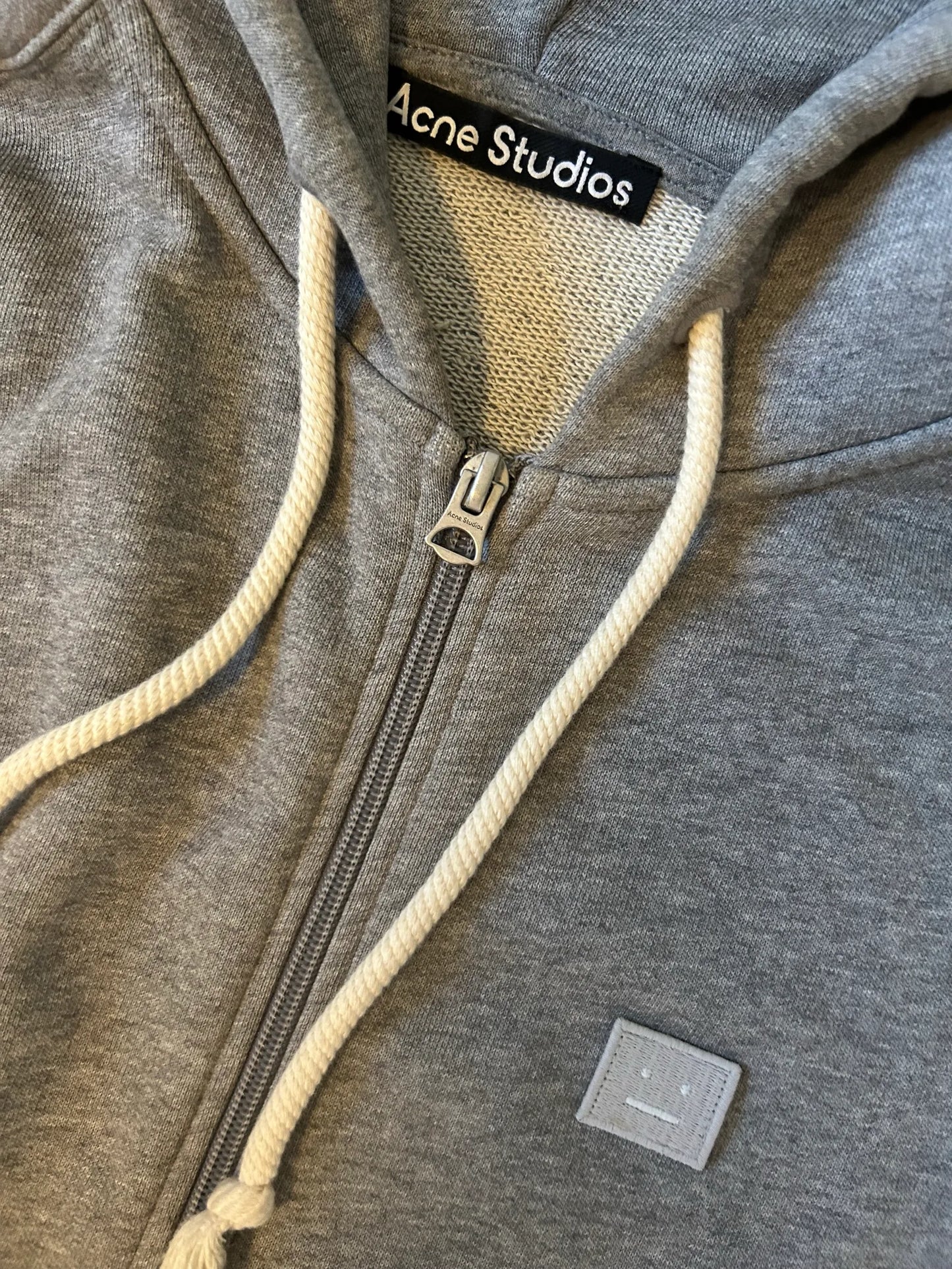 Acne Studios Face Zip Hoodie