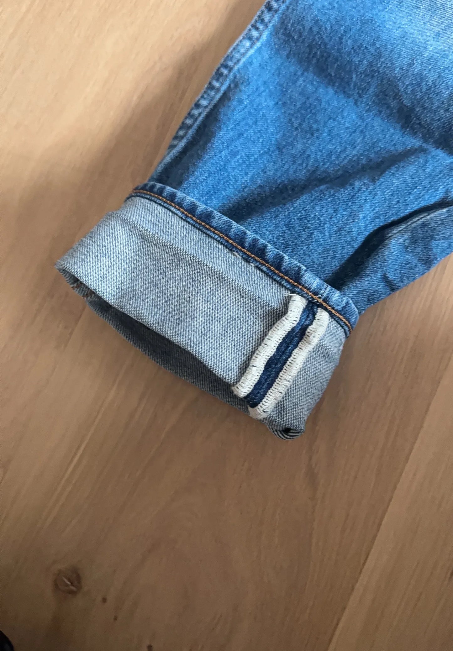 Acne Studios Melk Mid Blue Jeans