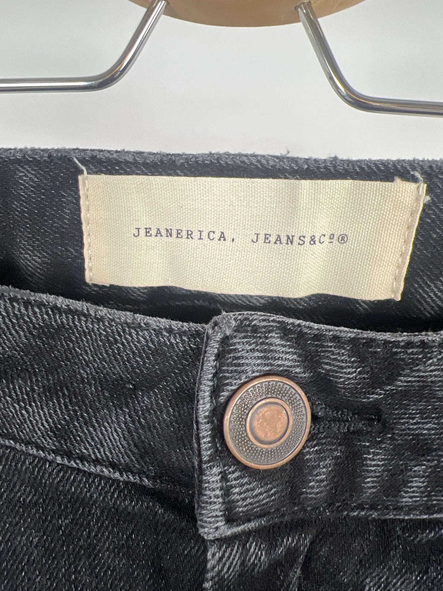Jeanerica Used Black Stretch-jeans