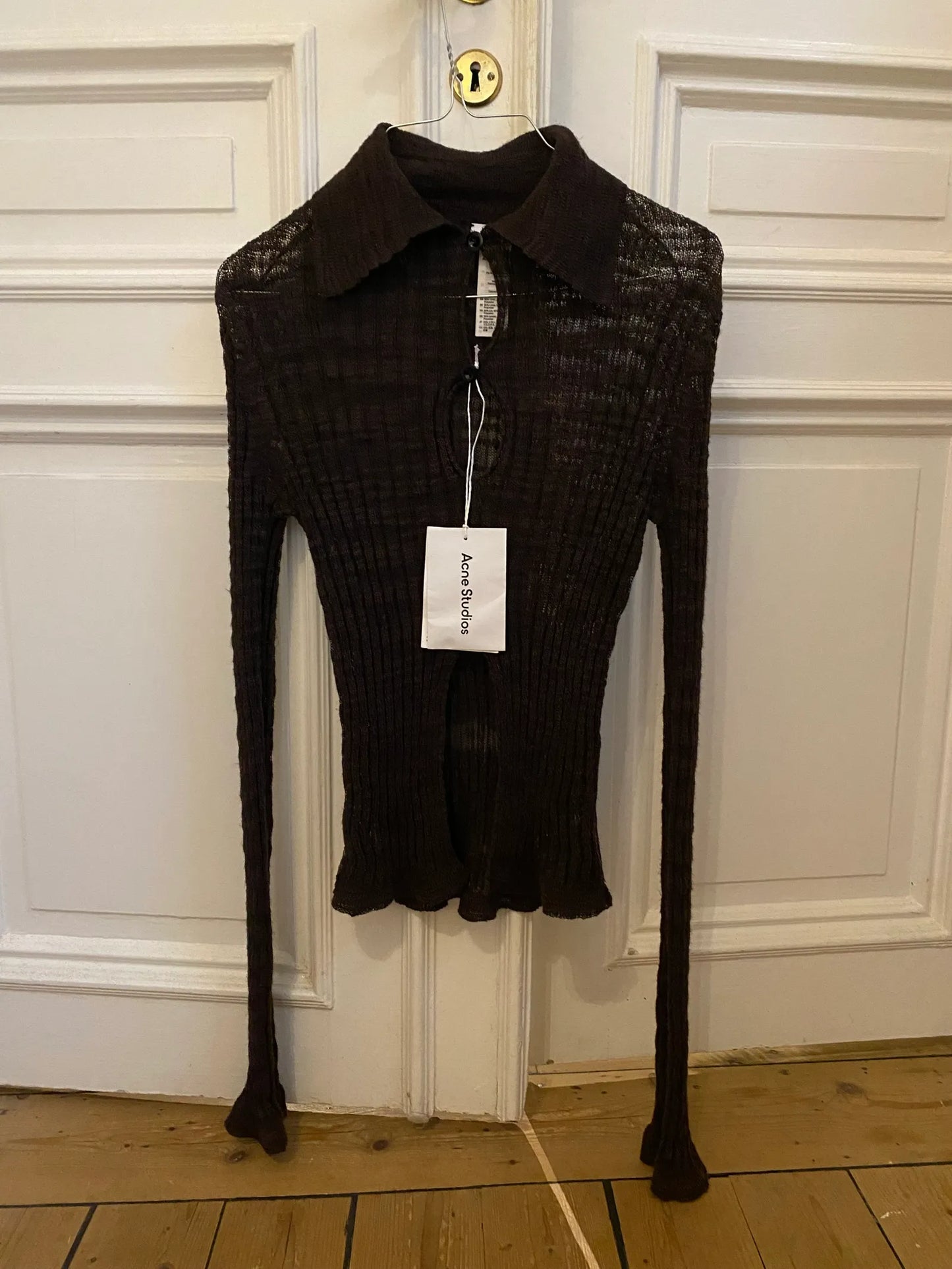 Acne Studios Linen Rib Sweater