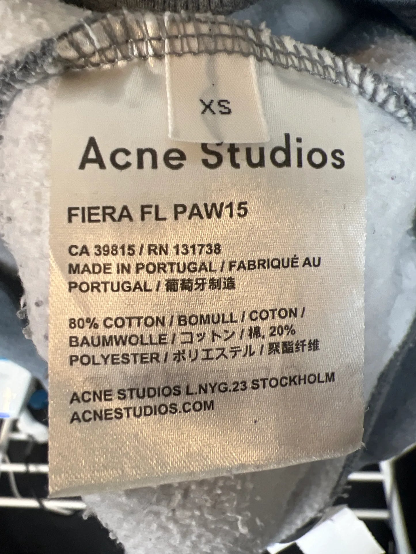 Acne Studios Fiera Fl-sweatshirt