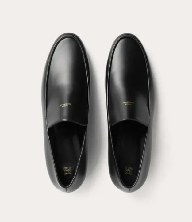 Toteme Oval-skinnloafers