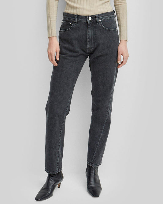 Toteme Twisted Seam Denim Grey-jeans