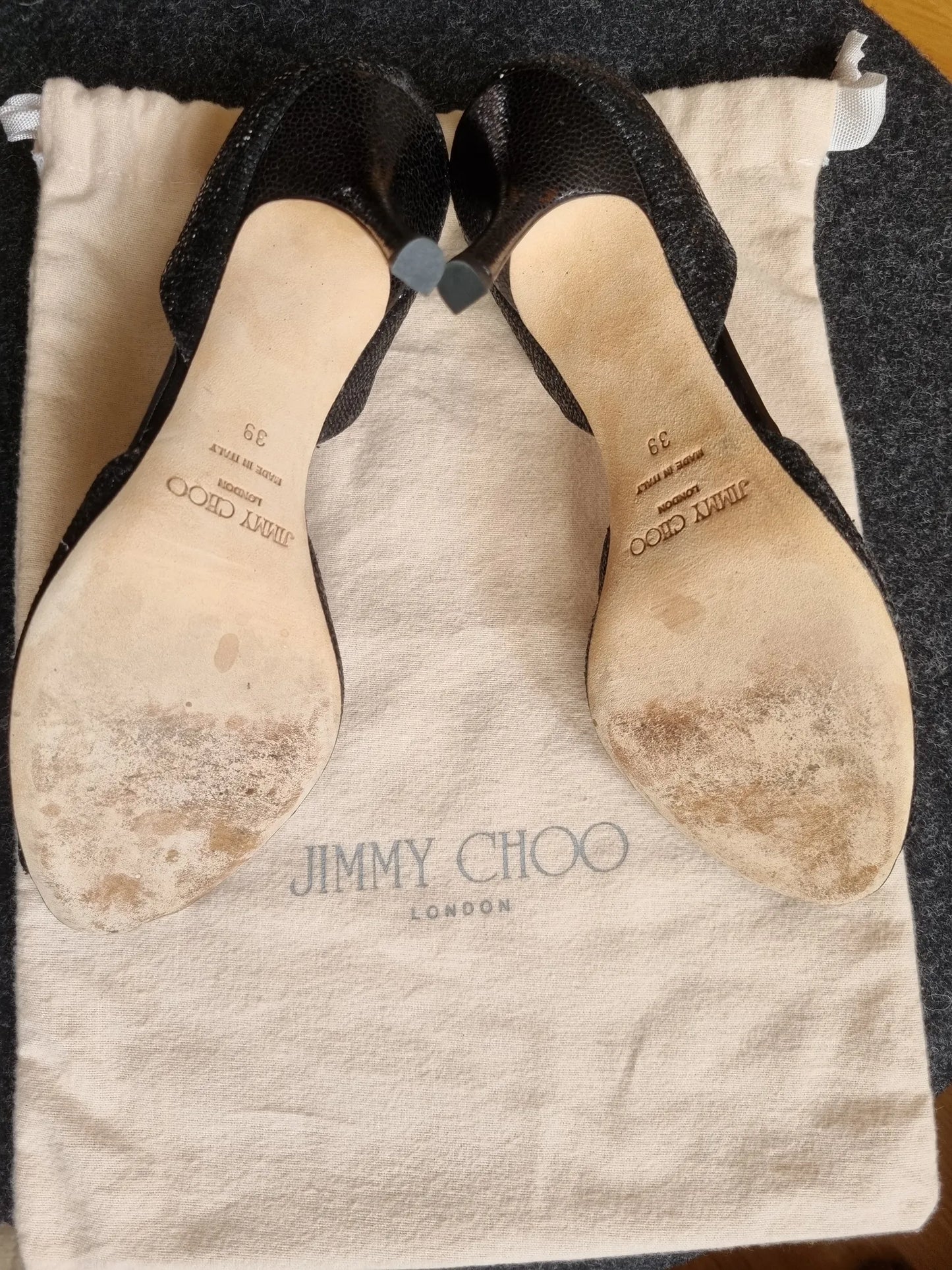 Jimmy Choo Stilett Sko-skinnklackar