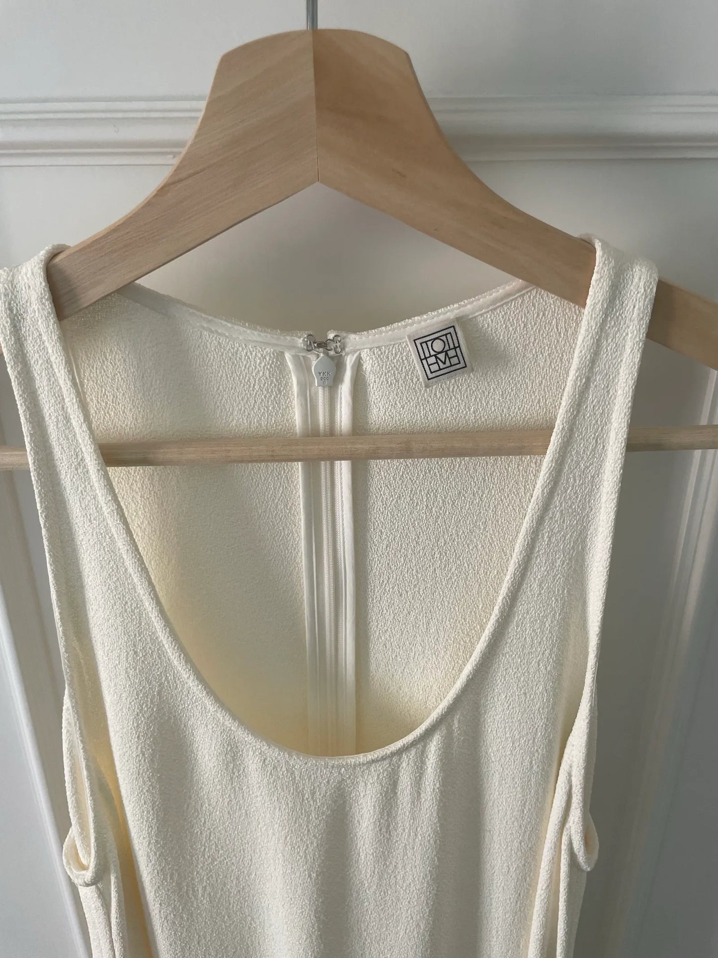 Toteme Scoop Sable Macadamia Dress