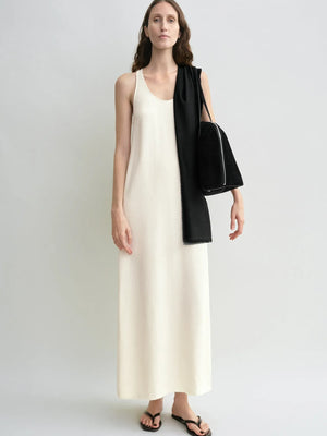 Toteme Scoop Sable Macadamia Dress