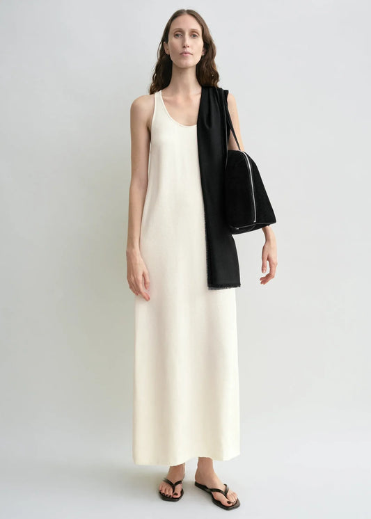 Toteme Scoop Sable Macadamia Dress