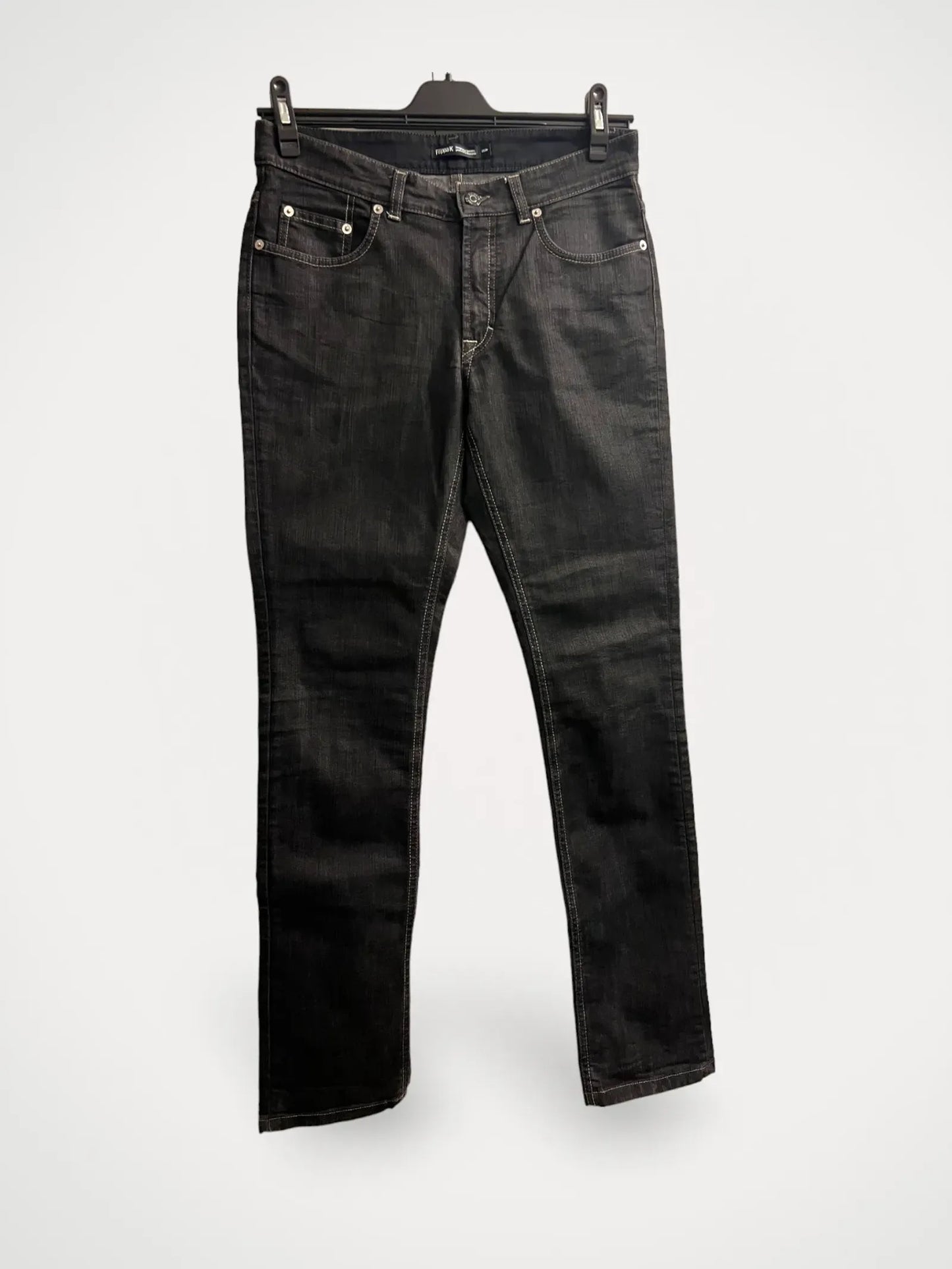 Filippa K Niki Black Raw-jeans