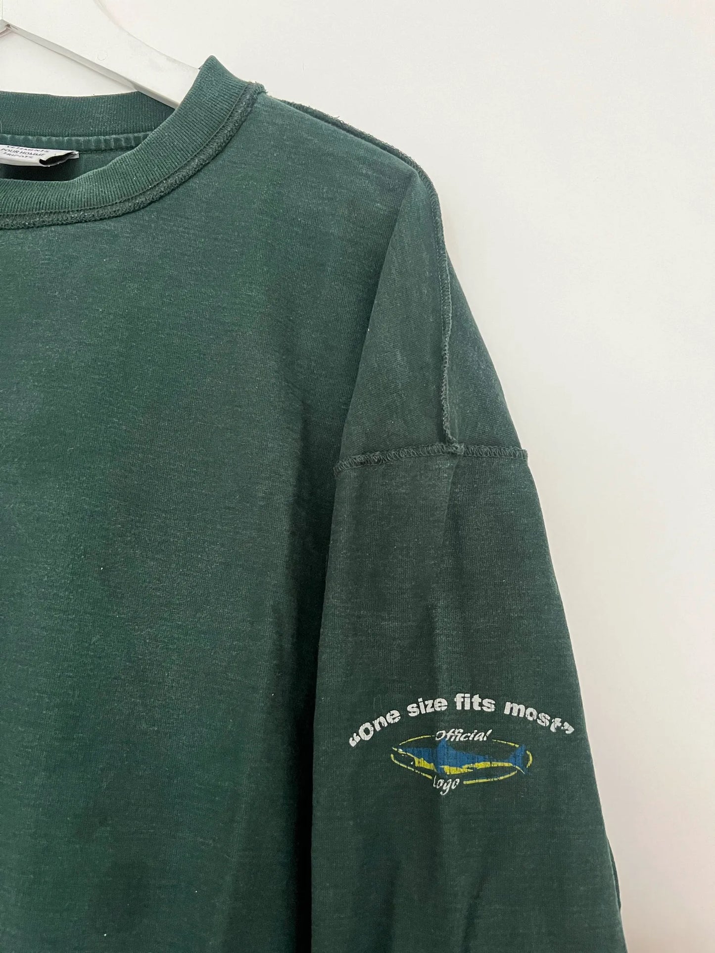 Vetements Dark Green Vert Foncé-tröja