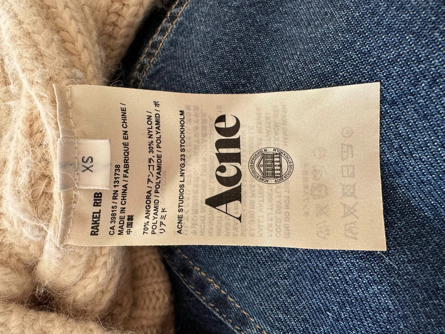 Acne Studios Rakel Rib-tröja