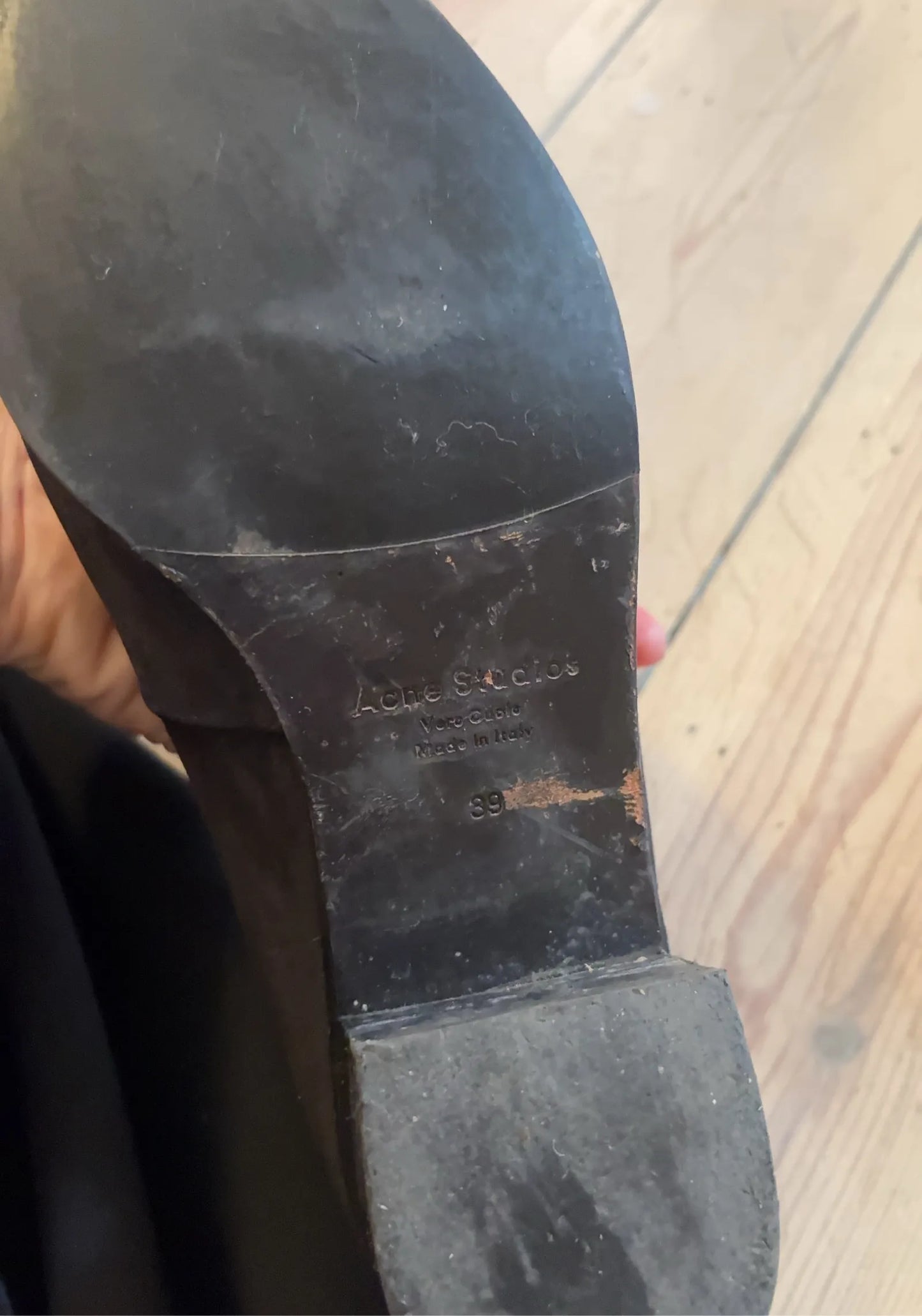 Acne Studios Jaycee Suede Shoes Heels