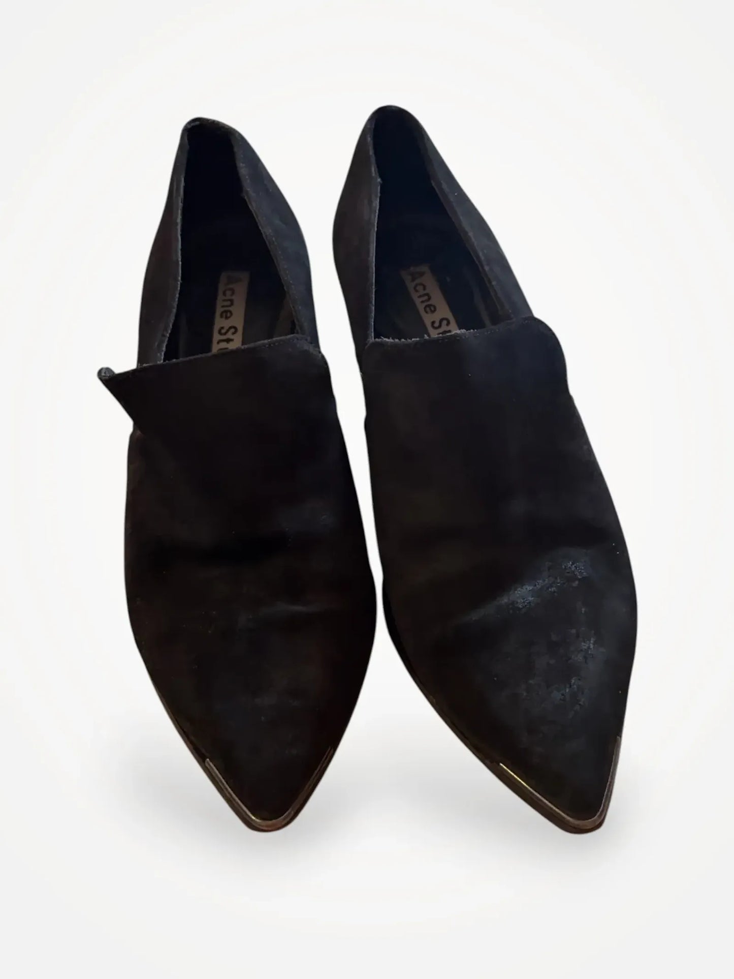 Acne Studios Jaycee Suede Shoes Heels