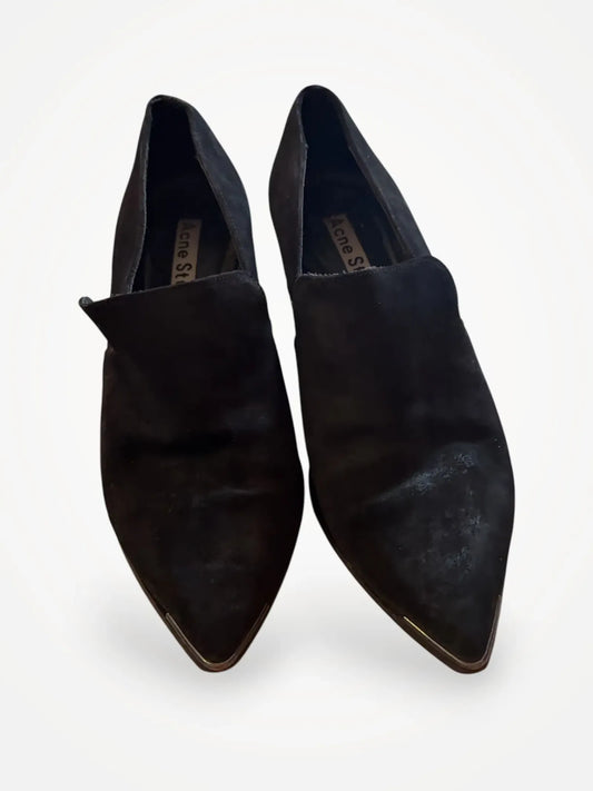 Acne Studios Jaycee Suede Shoes Heels