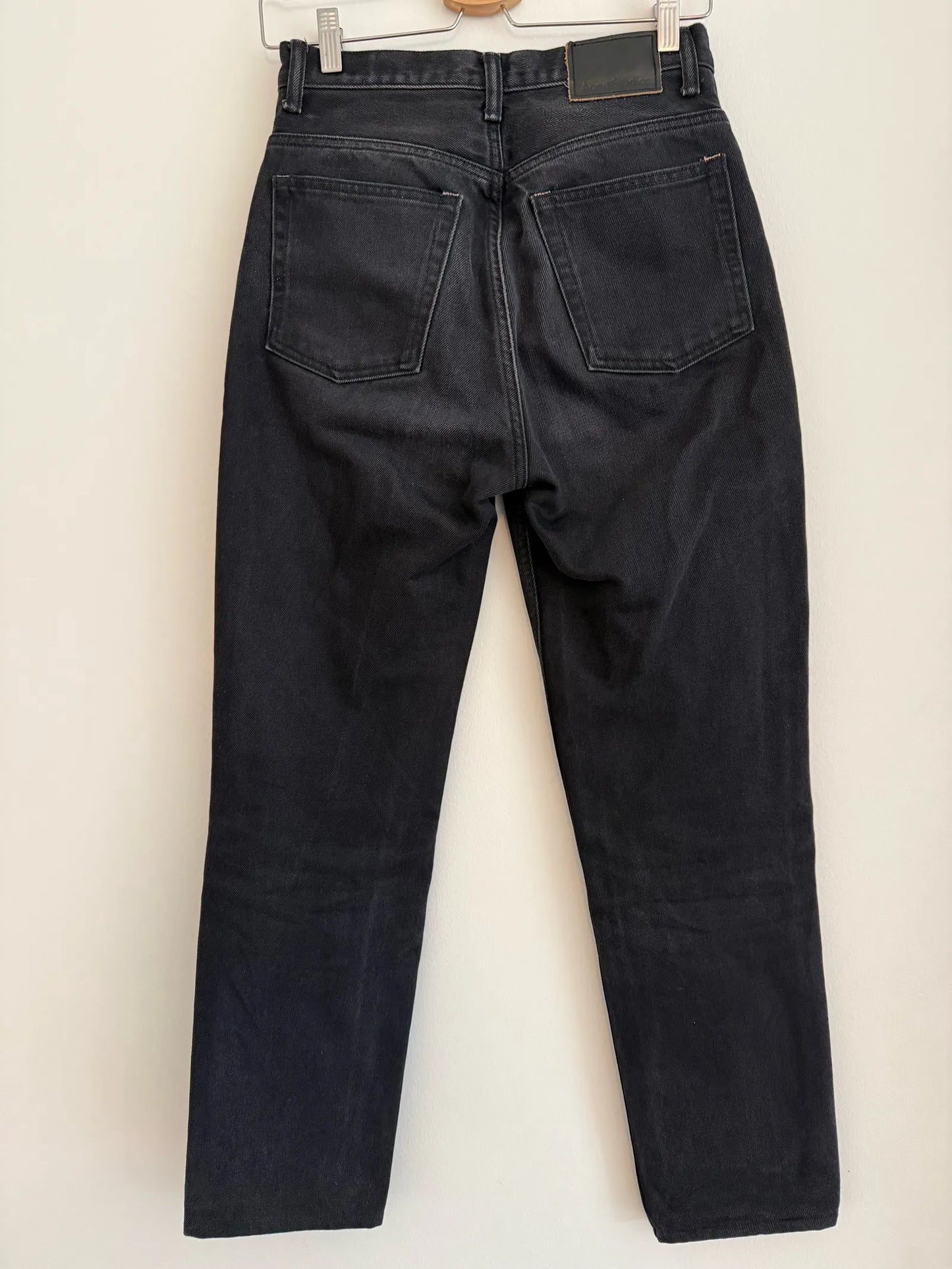 Acne Studios 1995 Washed Out Black Rigidd-jeans