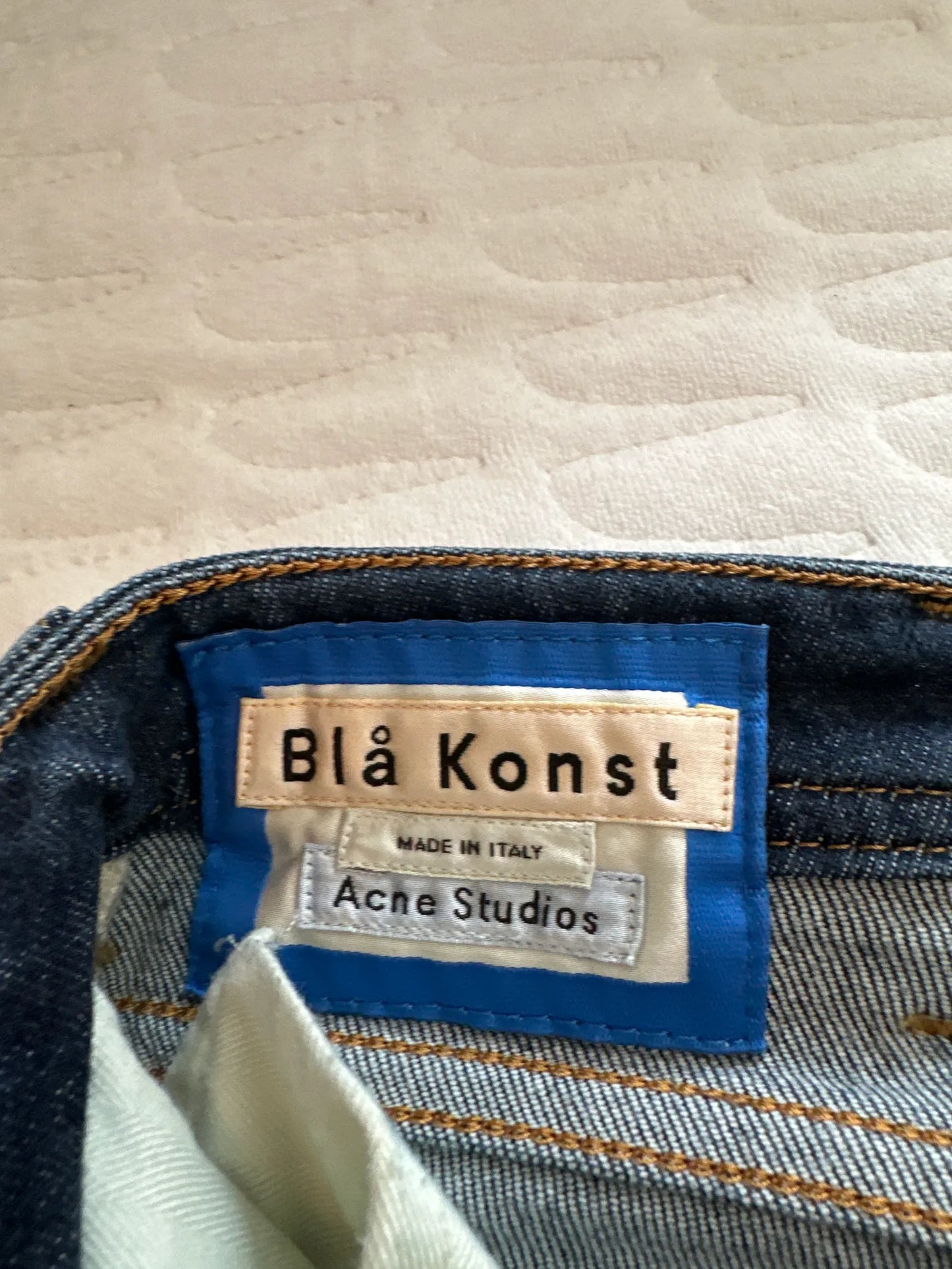 Acne Studios Climb Dark Blue-jeans