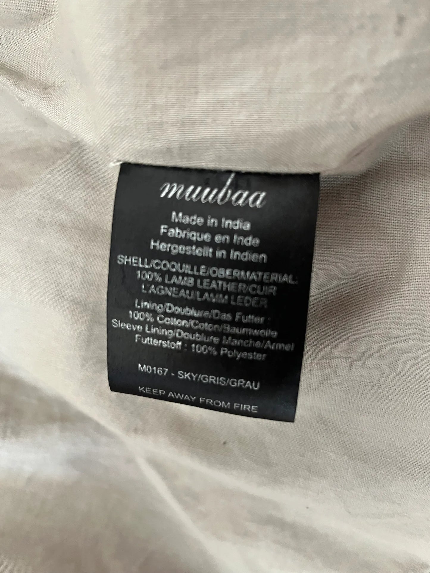 Muubaa Leather jacket