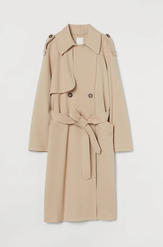 H&M Klassisk-trenchcoat NWT