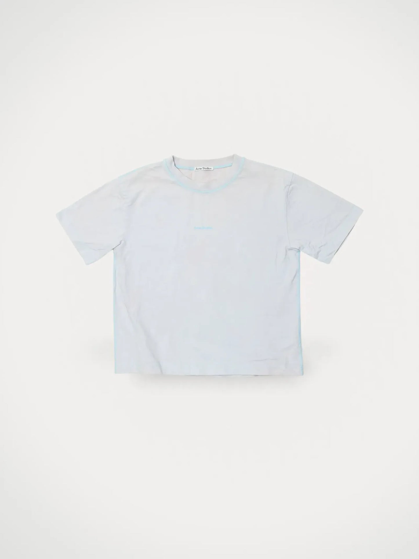 Acne Studios Logo Print-t-shirt