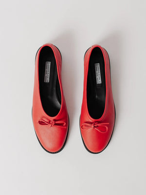 Blankens The Coco 2.0 Red Ballet flats