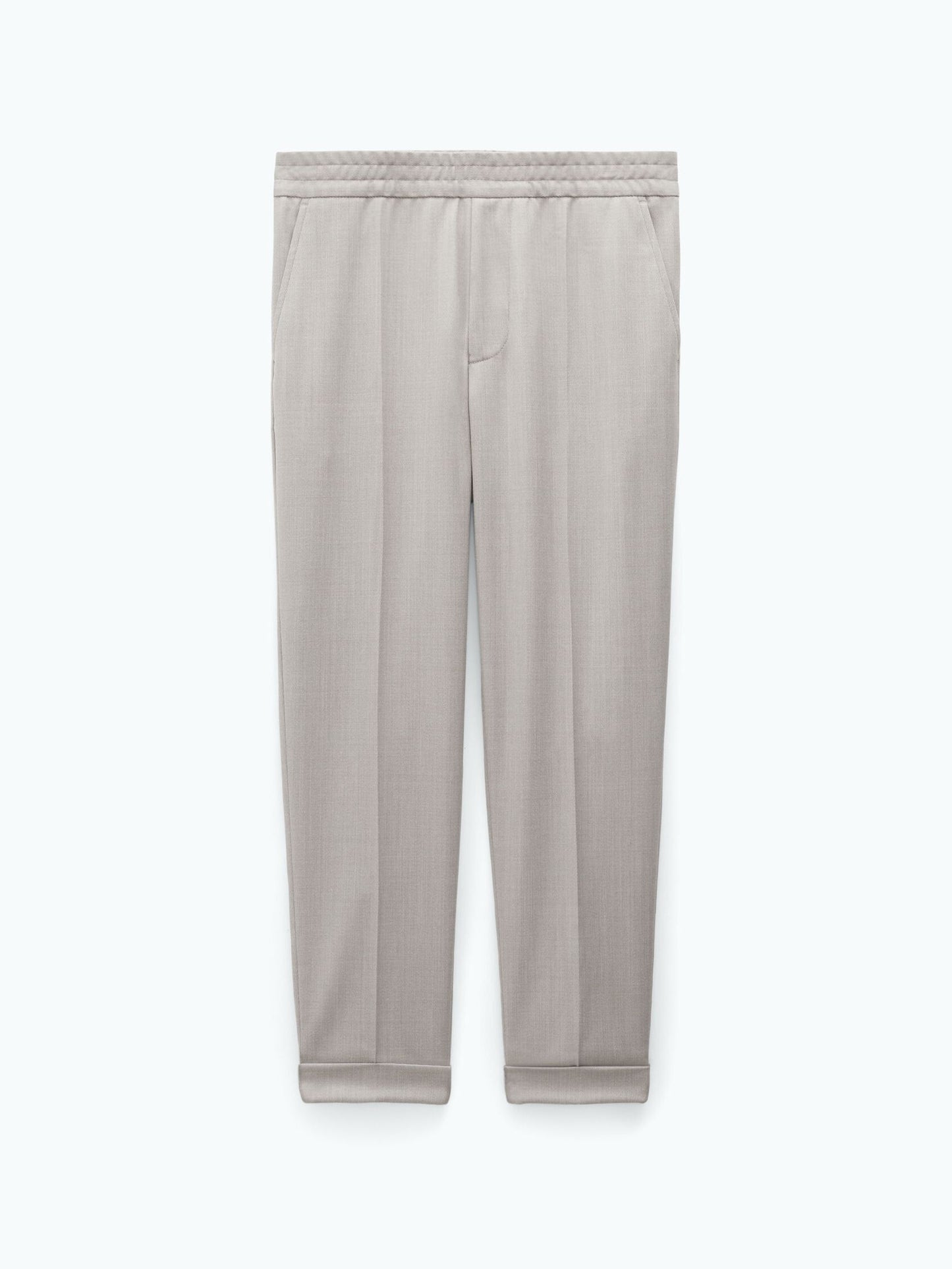 Filippa K Terry Cropped (light Grey)-byxor