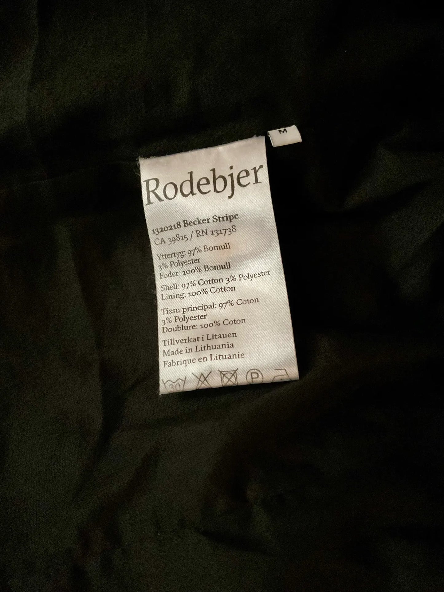 Rodebjer Becker Stripe Skirt