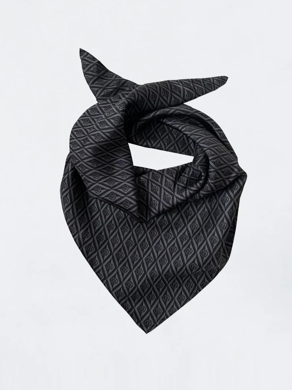 Lescarf Scarf No 41 Black Graphite-sjal