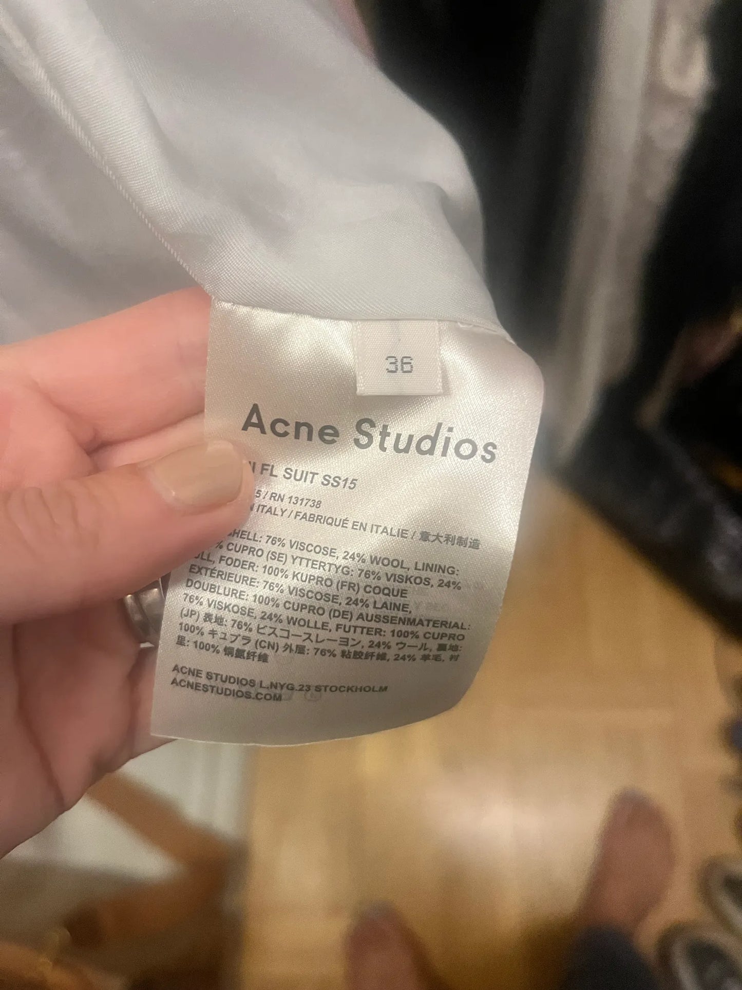 Acne Studios-väst