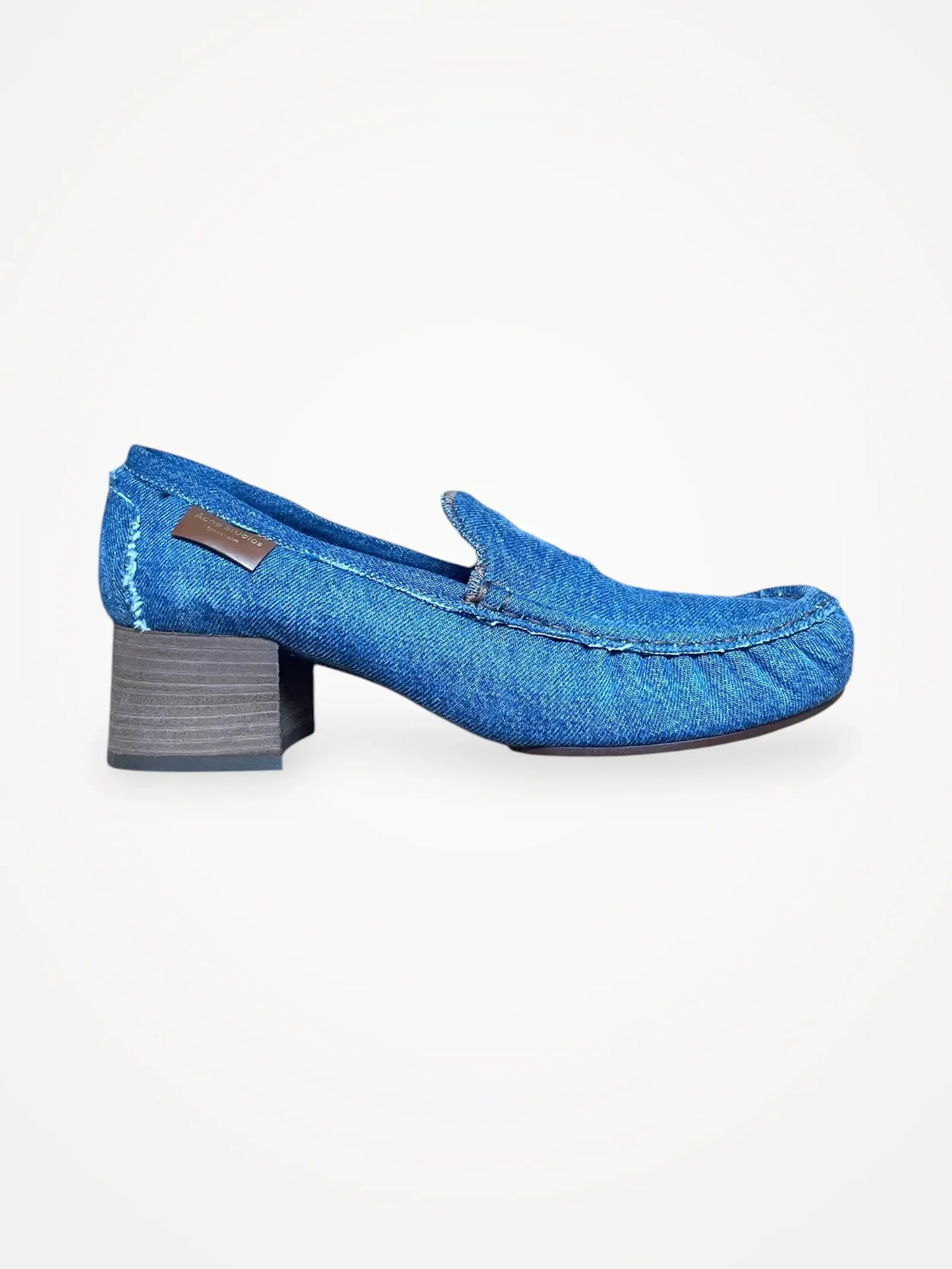 Acne Studios Babi Denim Heels