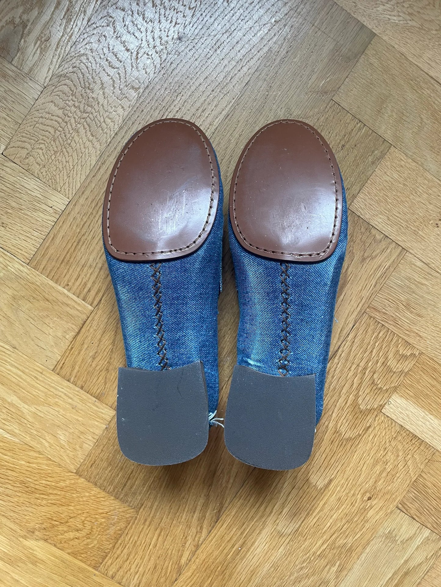 Acne Studios Babi Denim Heels