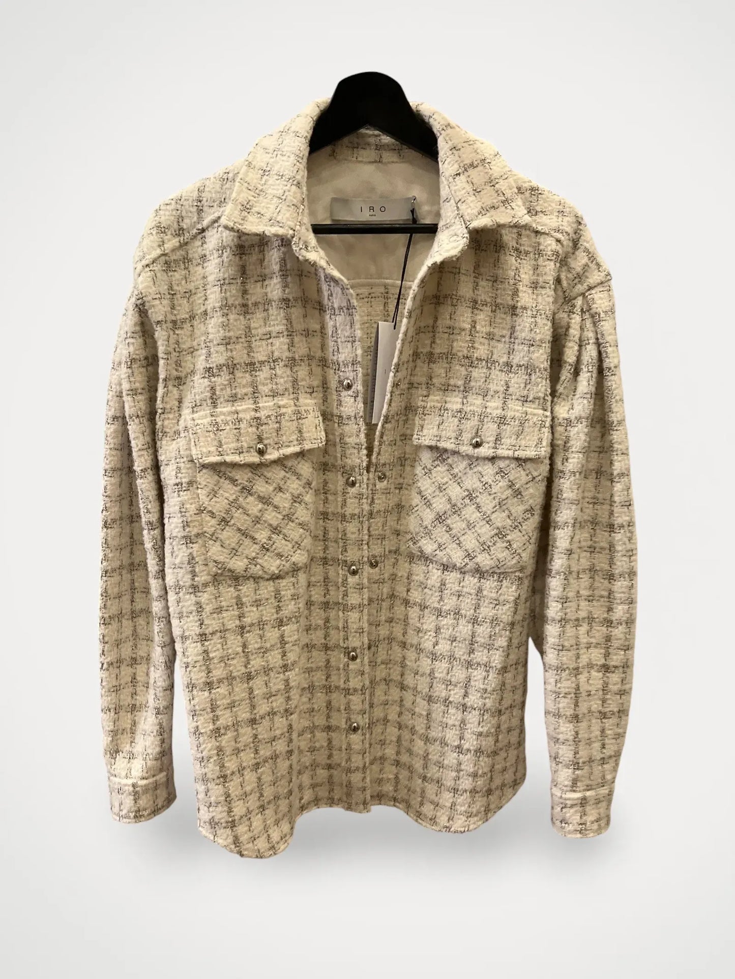 IRO Louana Plaid Tweed-kavaj NWOT