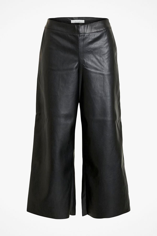 Vila viPen RWRX Cropped Coated Pants-byxor NWT