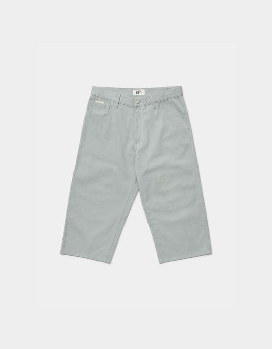 Eytys Boyle Twill Sky Gray-shorts